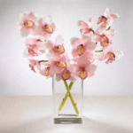 Pink Cymbidium Orchid Arrangement