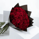 Luxurious 50 Red Roses Bouquet with Fresh Blooms in Dubai – Perfect Romantic Gift